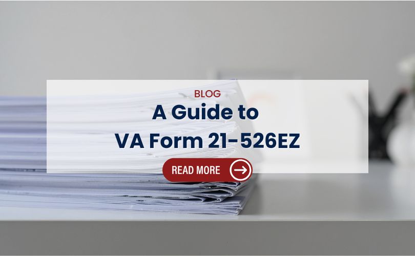 A guide to VA Form 21-526EZ