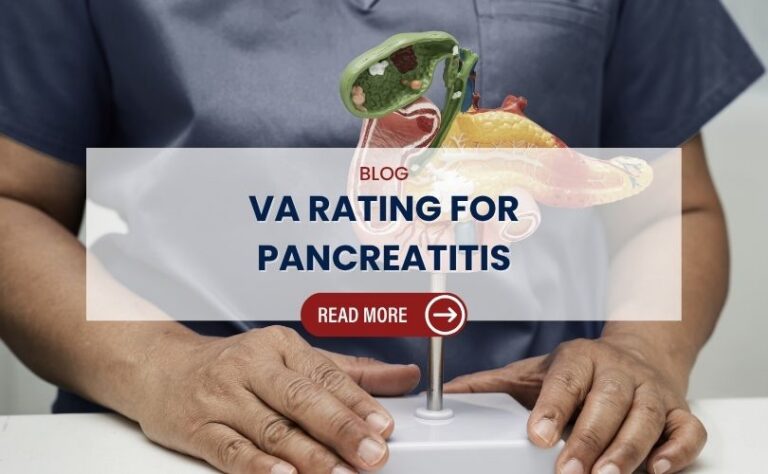 va rating for pancreatitis