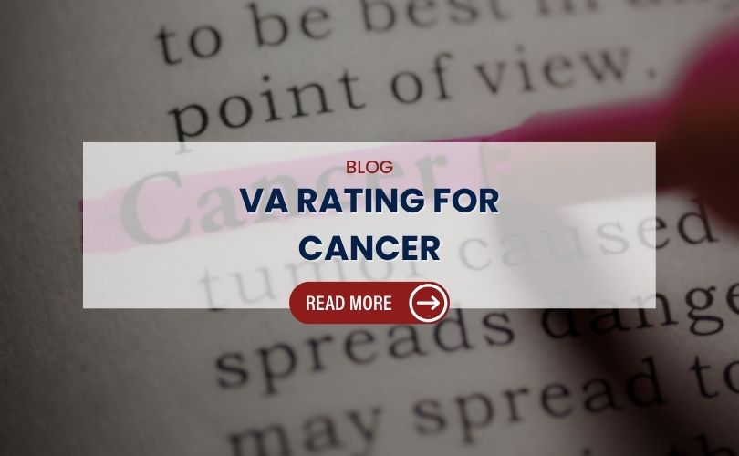 VA Rating for Cancer