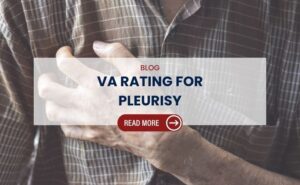 va rating for pleurisy