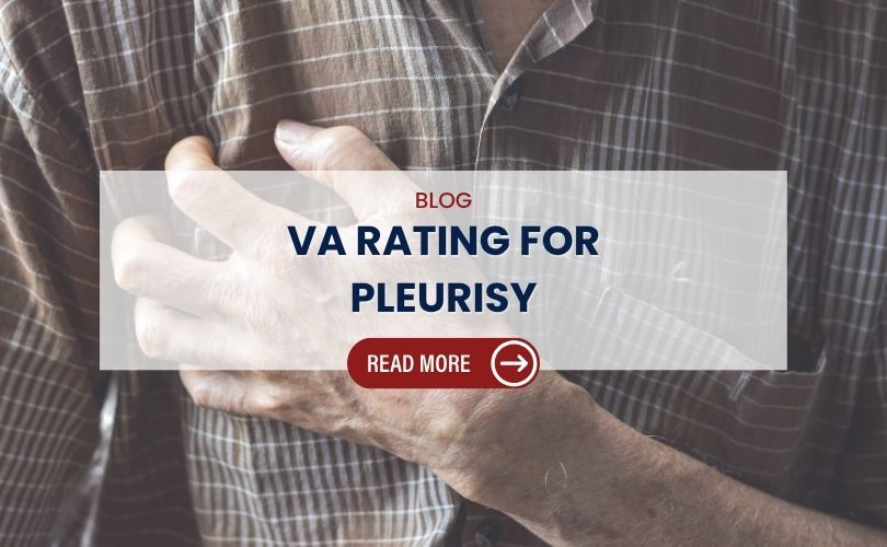 va rating for pleurisy