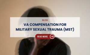 va disability compensation for military sexual trauma